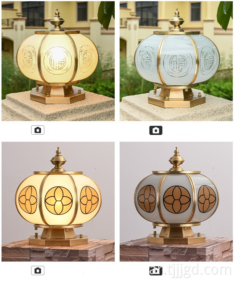 Lights For Stone Pillars LED